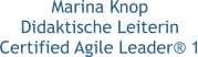 Marina Knop Didaktische Leiterin Certified Agile Leader® 1